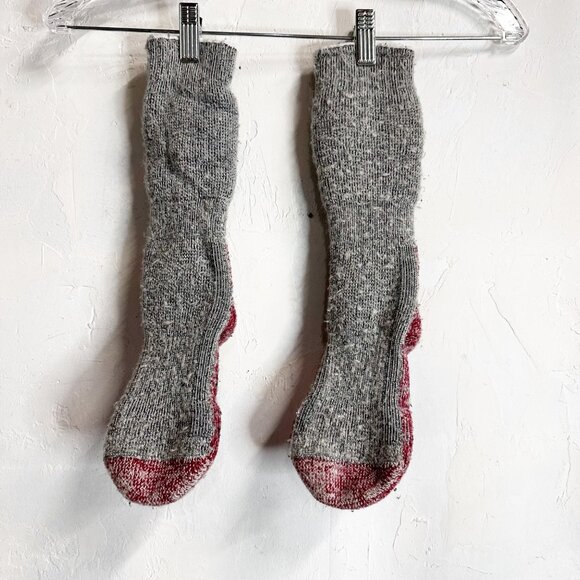 Smartwool Compression Socks Thick Gray Red High Socks Adult Small - Picture 1 of 10